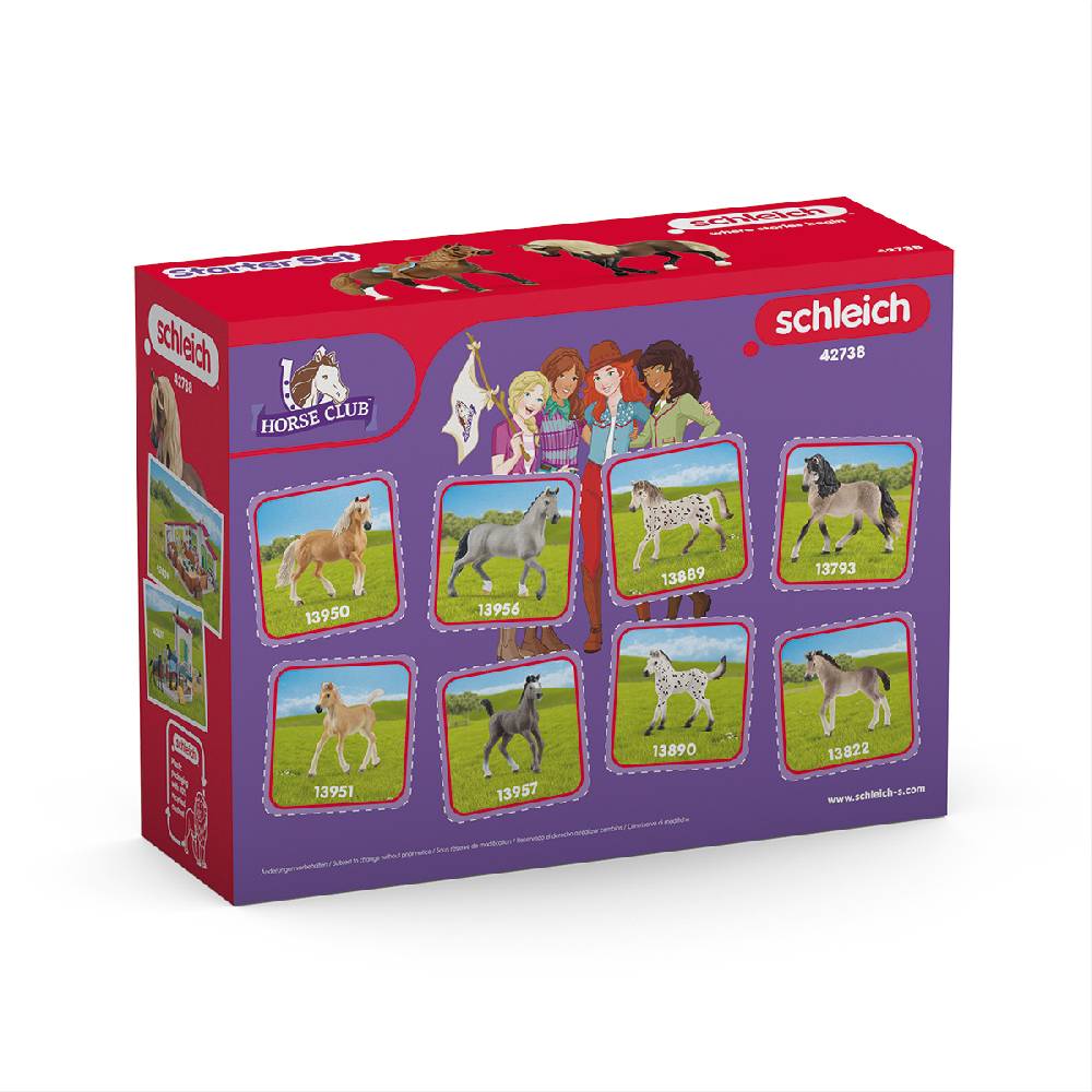 Schleich HORSE CLUB Paso Peruano Starter-Set Großer Ausverkauf