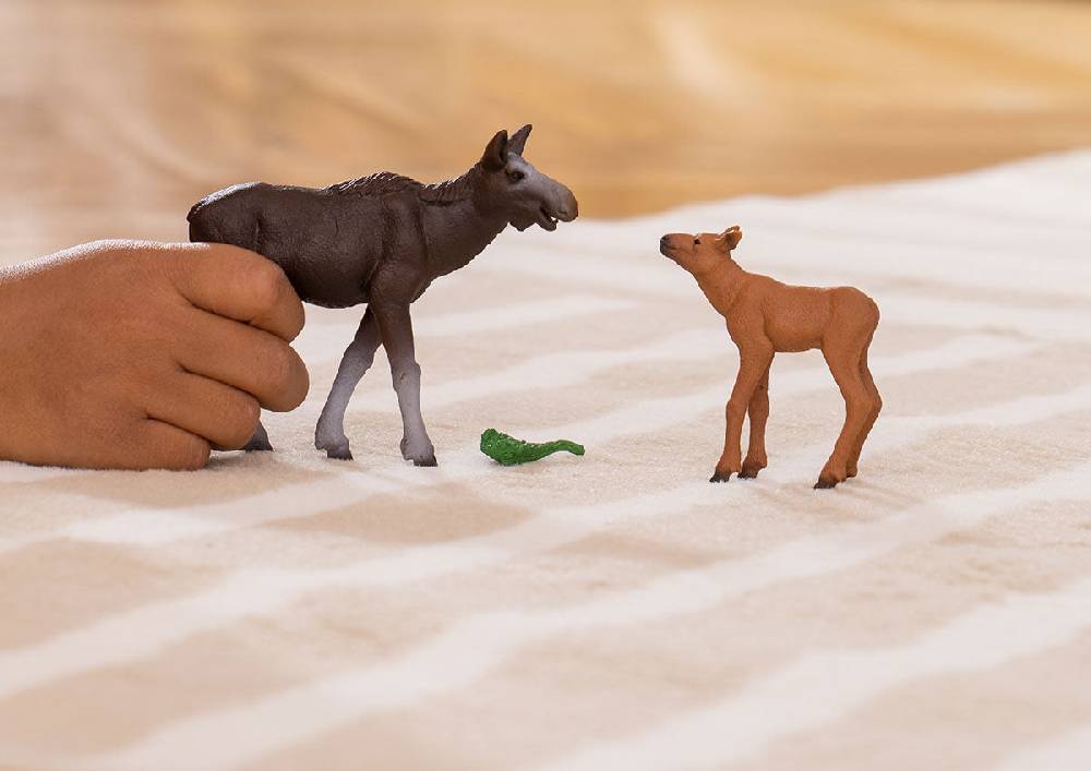 Schleich Elchkuh mit Kalb Letzte 3 Tage