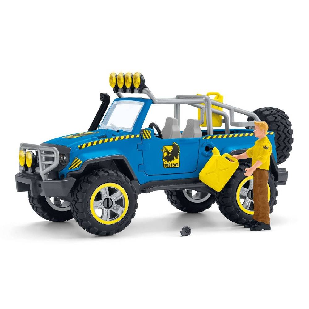 Schleich Geländewagen mit Dino-Außenposten Fabrik Onlineshop