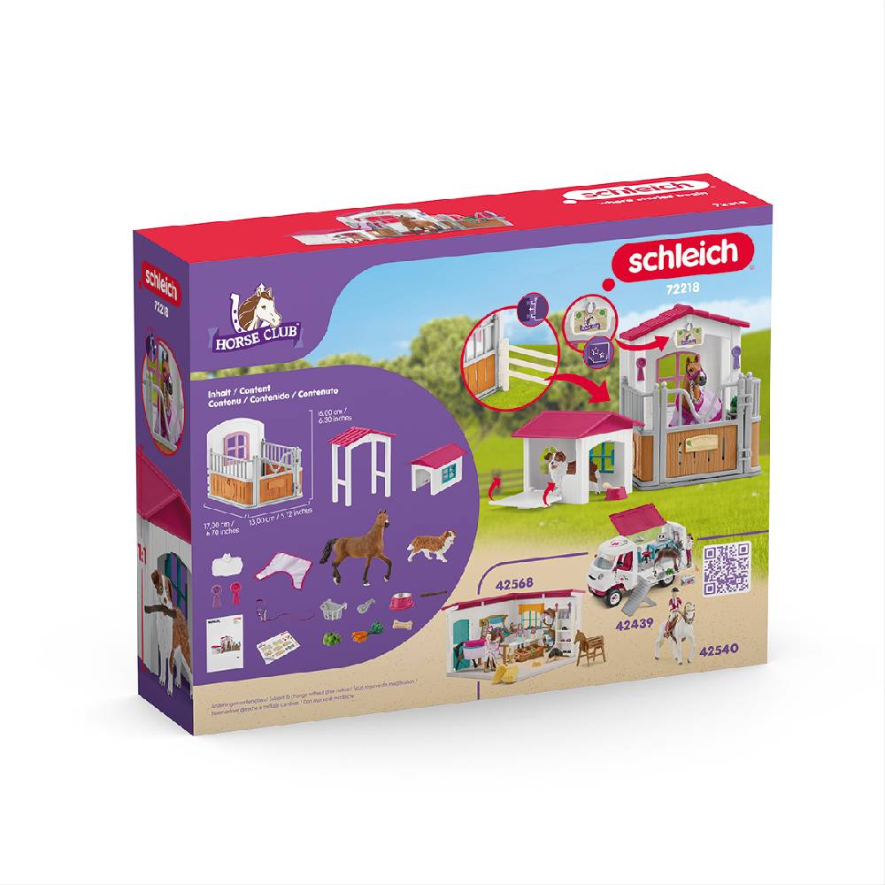 Schleich Pferdebox mit Hundehütte Neueste Stile