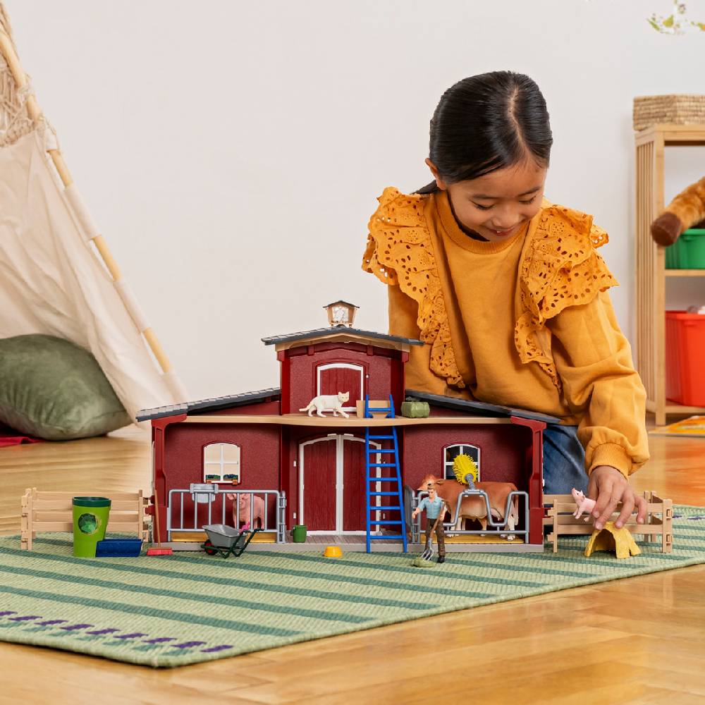 Schleich Große Farm mit Tieren und Zubehör Bis zu 55% Rabatt