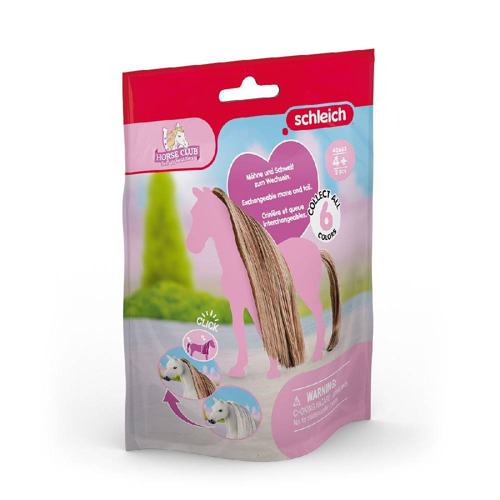 Schleich Haare Beauty Horses Brown-Gold 50% Rabatt für begrenzte Zeit
