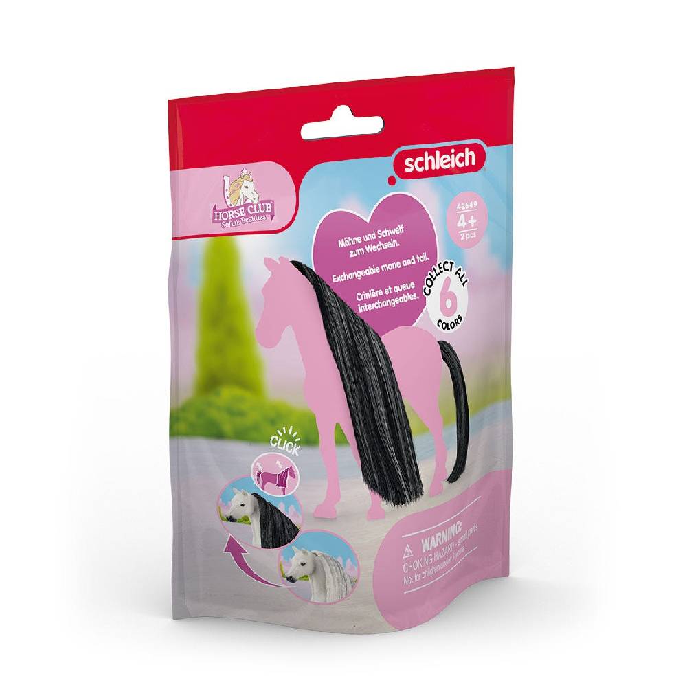 Schleich Haare Beauty Horses Black Auslauf