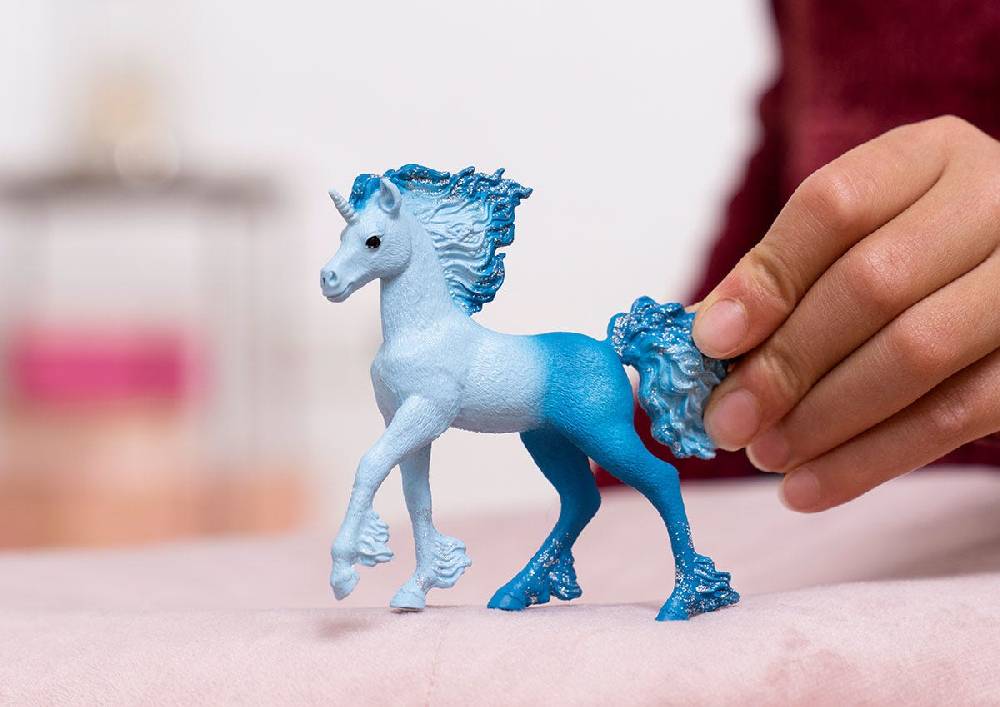 Schleich Elementa Wasserflammeneinhorn Fohlen Preisnachlass