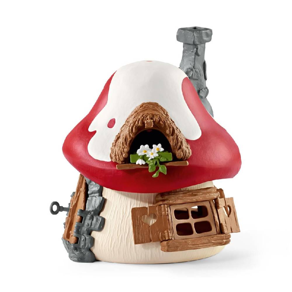 Schleich Schlumpf Haus mit 2 Figuren Begrenzte Freigabe