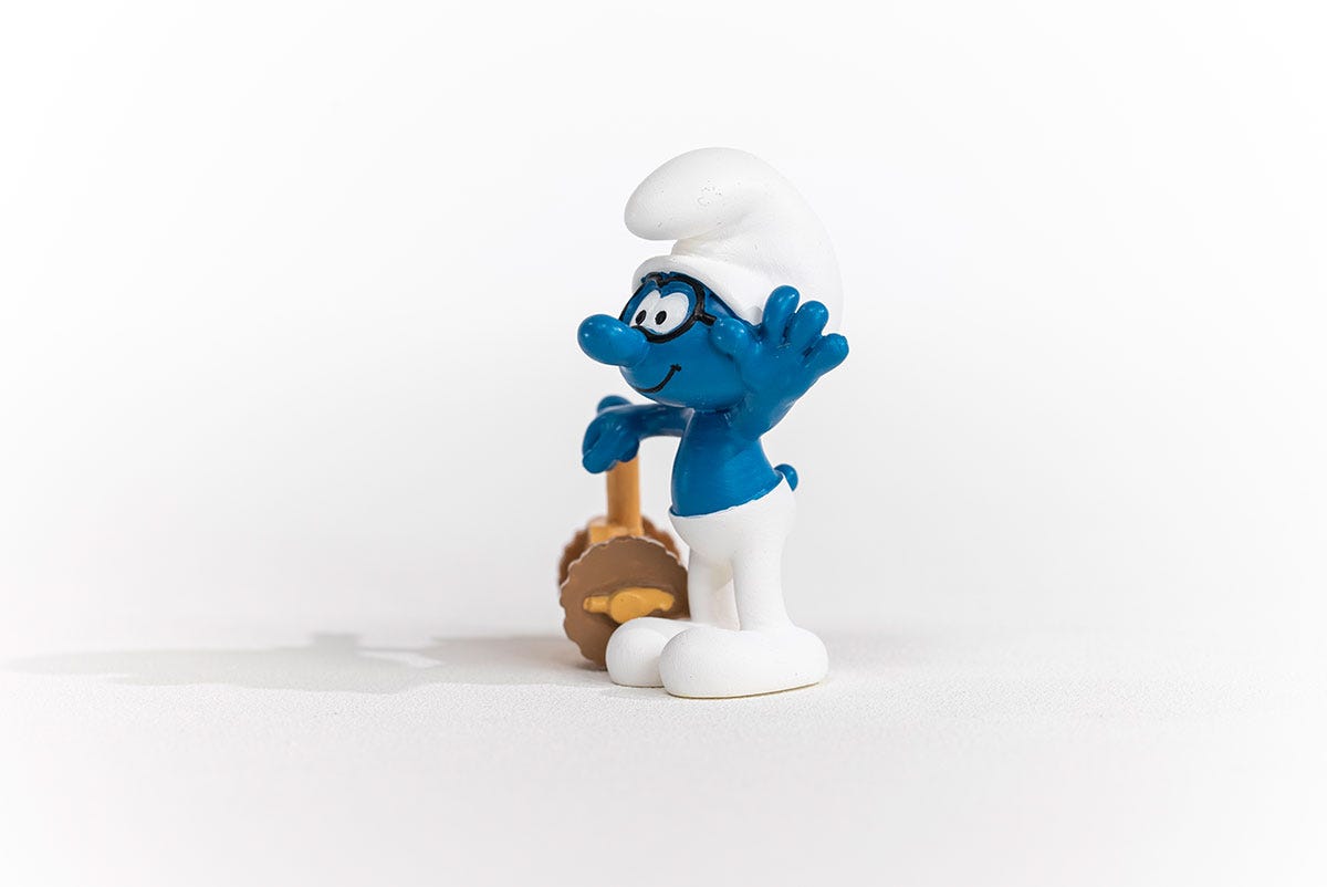 Schleich Speedy Schlumpf Letzter Tag