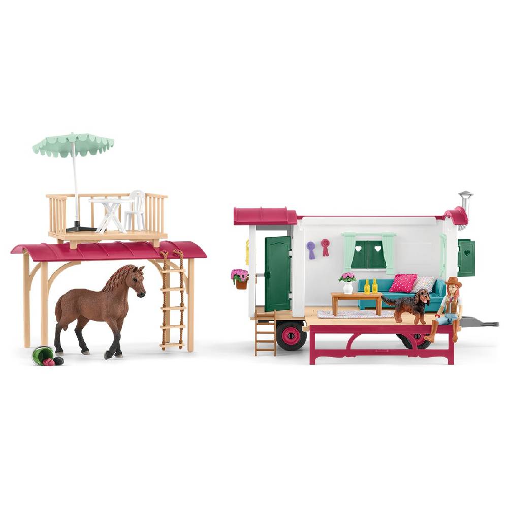 Schleich Campingtrip mit dem Wohnwagen Online