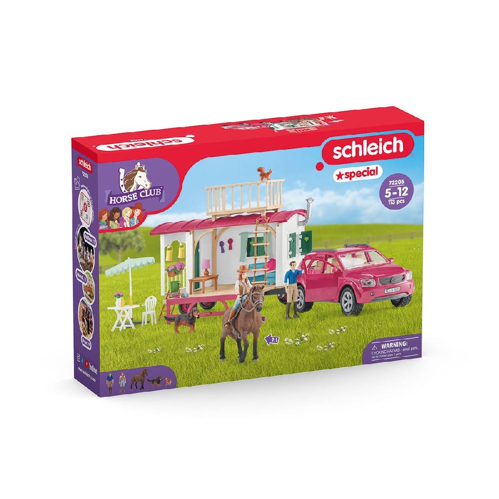 Schleich Campingtrip mit dem Wohnwagen Online