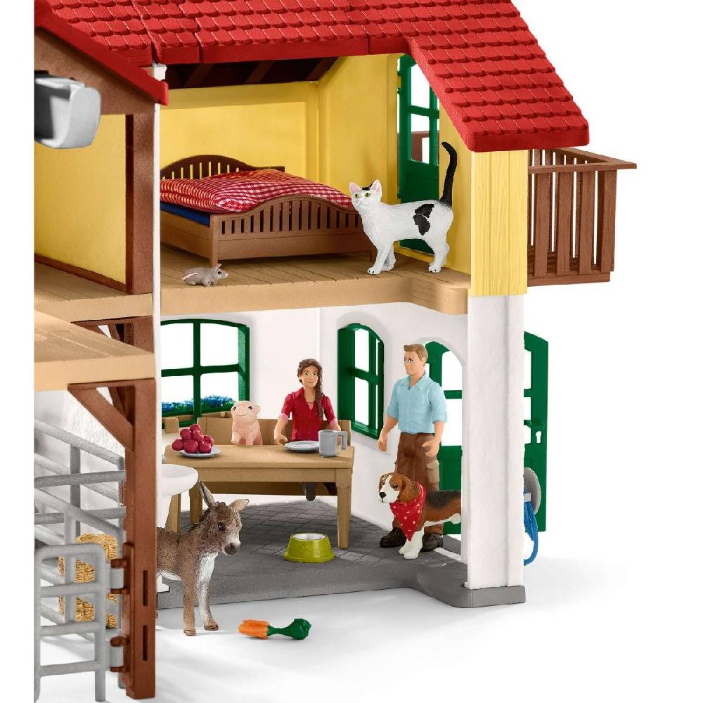 Schleich Bauernhaus mit Stall und Tieren Verkauf