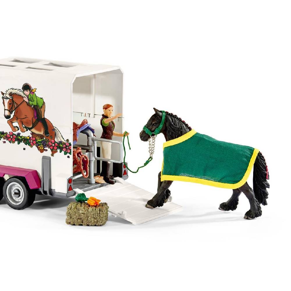 Schleich Pick-up mit Pferdeanhänger Kostenloser Versand