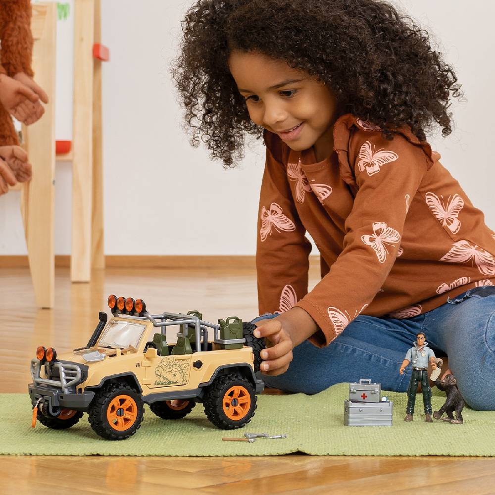 Schleich Geländewagen mit Seilwinde Preisnachlass