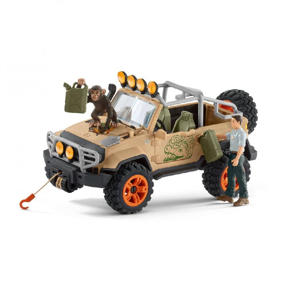 Schleich Geländewagen mit Seilwinde Preisnachlass