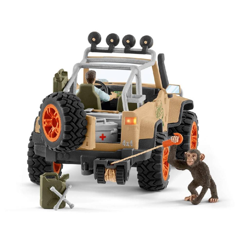 Schleich Geländewagen mit Seilwinde Preisnachlass