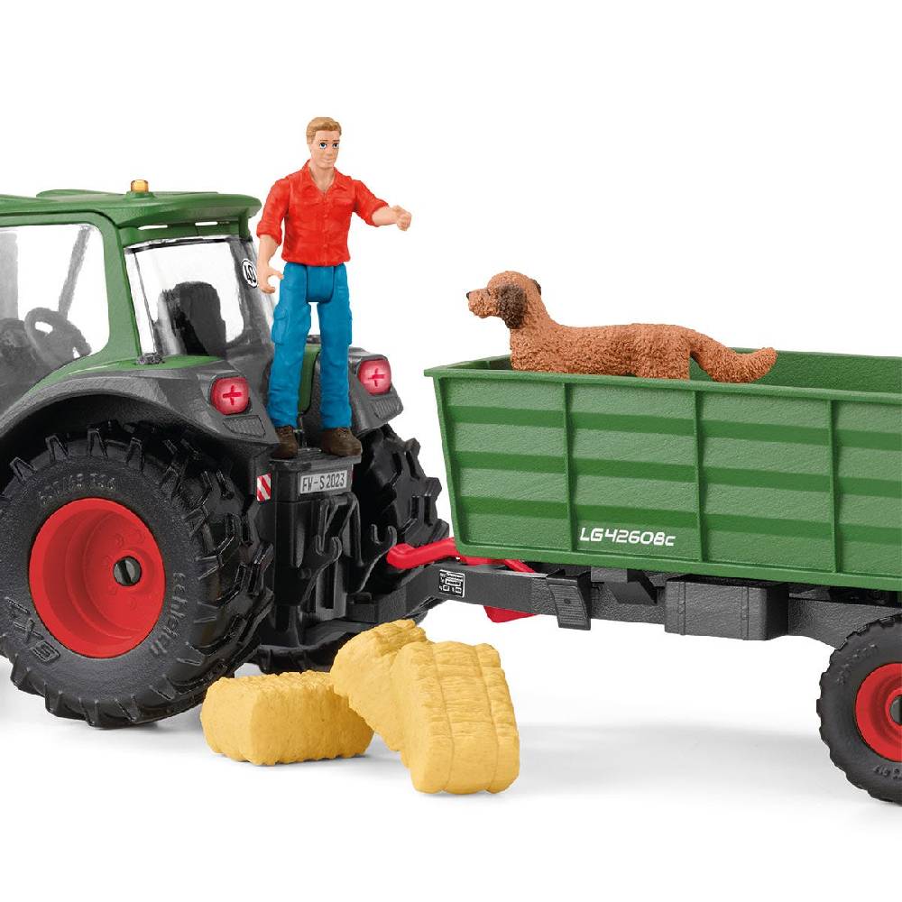 Schleich Traktor mit Anhänger Cyber Monday
