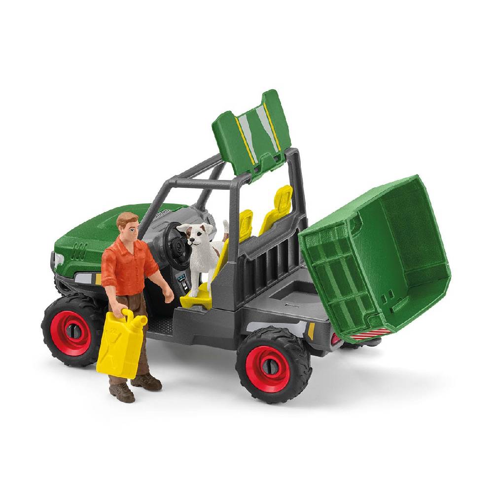 Schleich Waldbauer mit Fahrzeug Vatertagsangebot