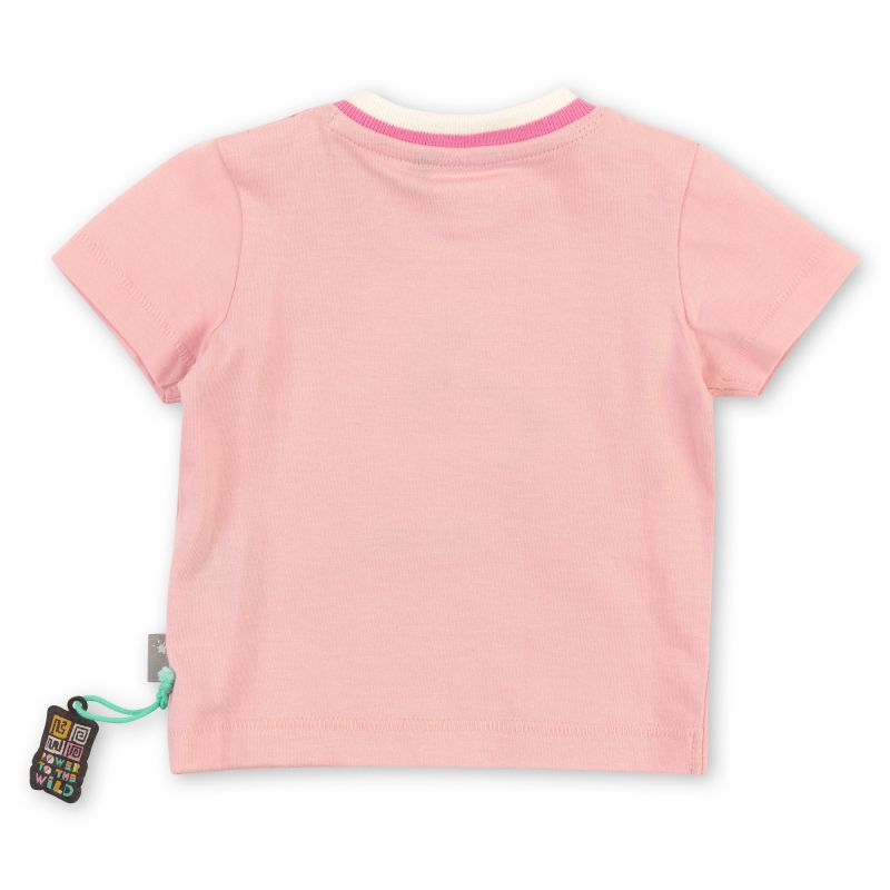 Sigikid Baby T-Shirt, zartrosa mit Giraffen Motiv Bis zu 60% Rabatt