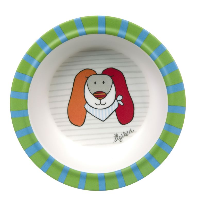 Sigikid Melamin Schüssel Hase, Ringel Dingel Nur für heute