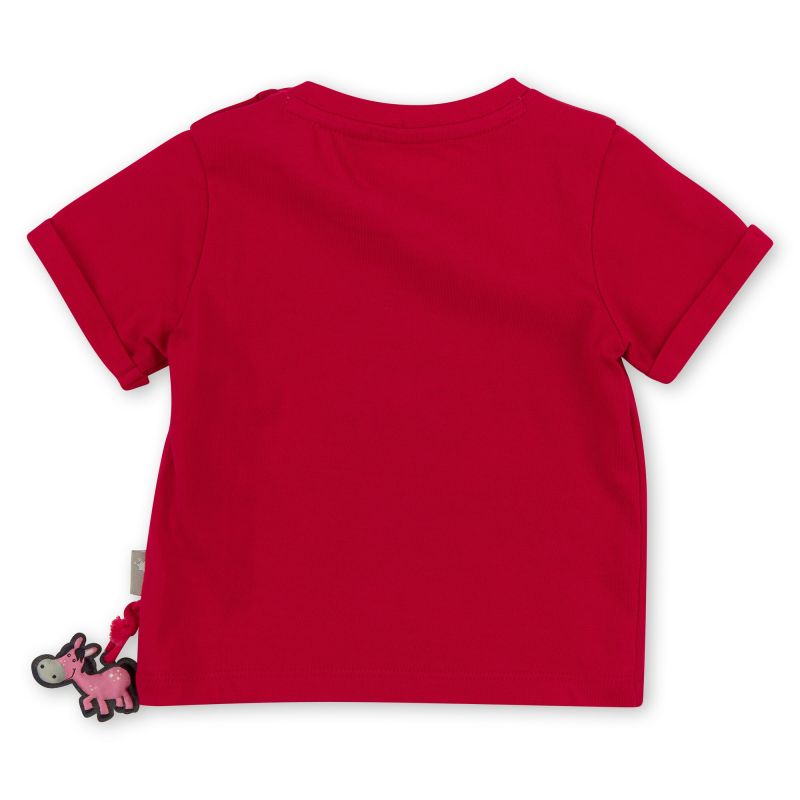 Sigikid Rotes Baby T-Shirt mit Märchenkutsche Motiv 50% Rabatt mit kostenlosem Versand