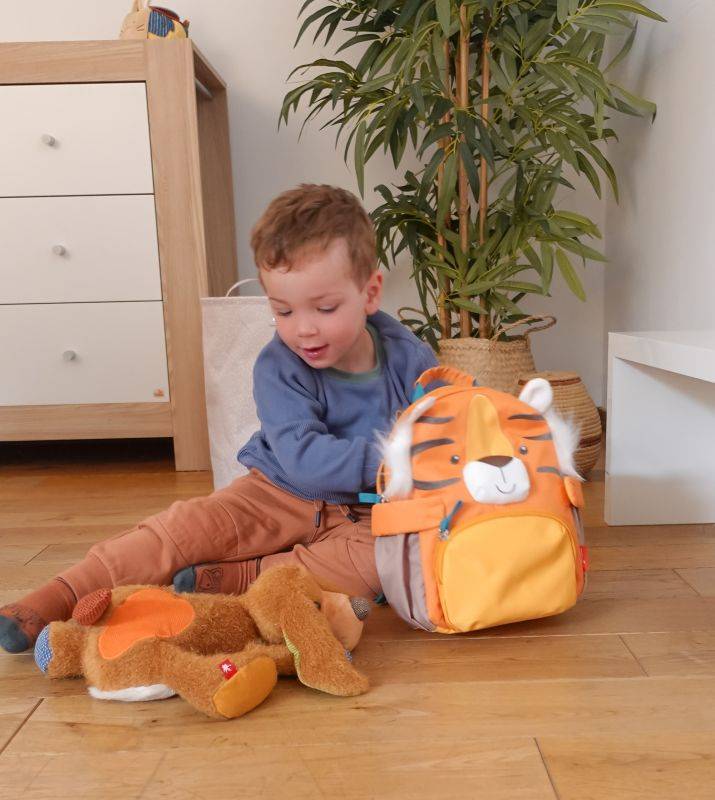 Sigikid Kinder Pfötchen-Rucksack Tiger 50% Rabatt für begrenzte Zeit