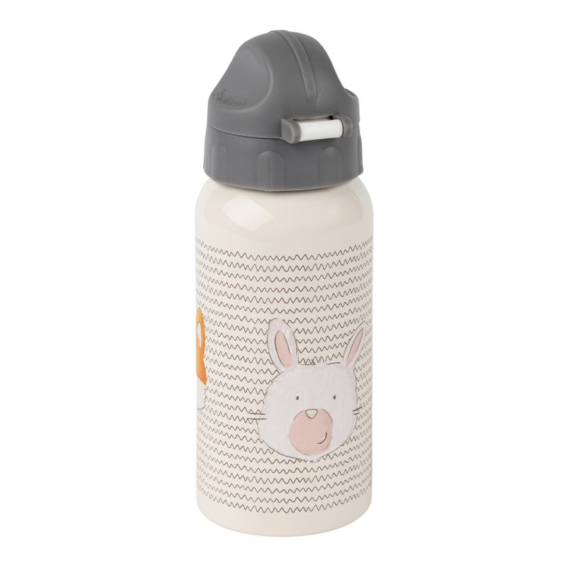Sigikid Kinder Set 400 ml Edelstahl-Trinkflasche und Brotbox, Hase Sonderangebot
