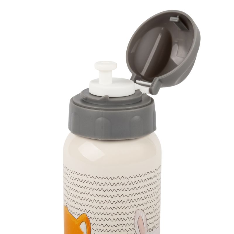 Sigikid Kinder Set 400 ml Edelstahl-Trinkflasche und Brotbox, Hase Sonderangebot