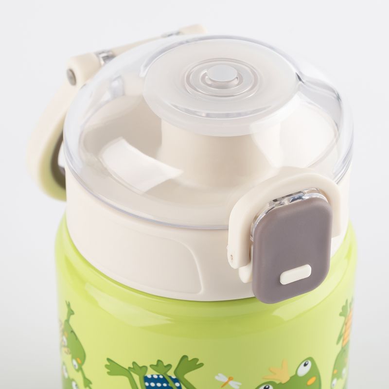 Sigikid Kinder Set 400 ml Edelstahl-Trinkflasche und Brotbox, Frosch Günstig kaufen