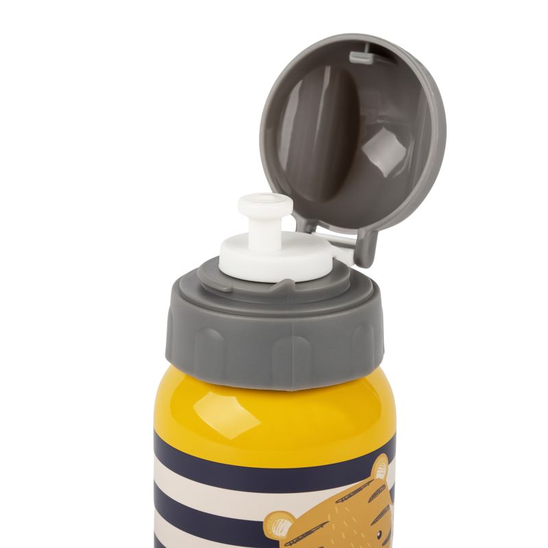 Sigikid Kinder Set 250 ml Edelstahl-Trinkflasche und Brotbox, Tiger Großer Ausverkauf