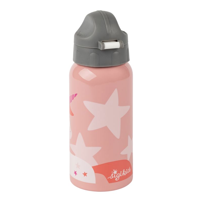 Sigikid Edelstahl Kinder Trinkflasche Einhorn, 400ml Saisonschlussverkauf