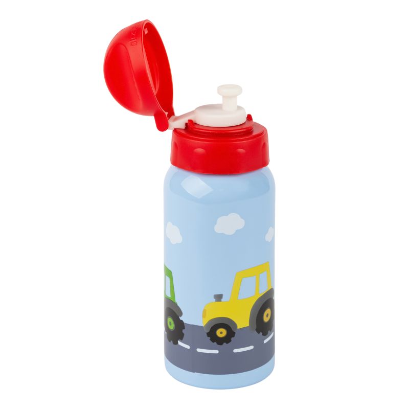 Sigikid Edelstahl Kinder Trinkflasche Traktor, 400ml Cyber Monday