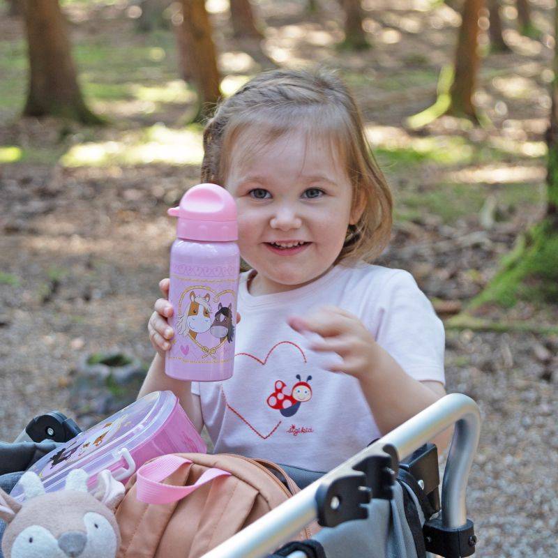 Sigikid Kinder Edelstahl-Trinkflasche Pony Love Vatertagsangebot