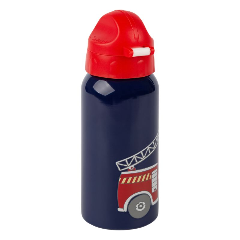Sigikid Edelstahl KinderTrinkflasche Feuerwehr, 400ml Lagerräumung