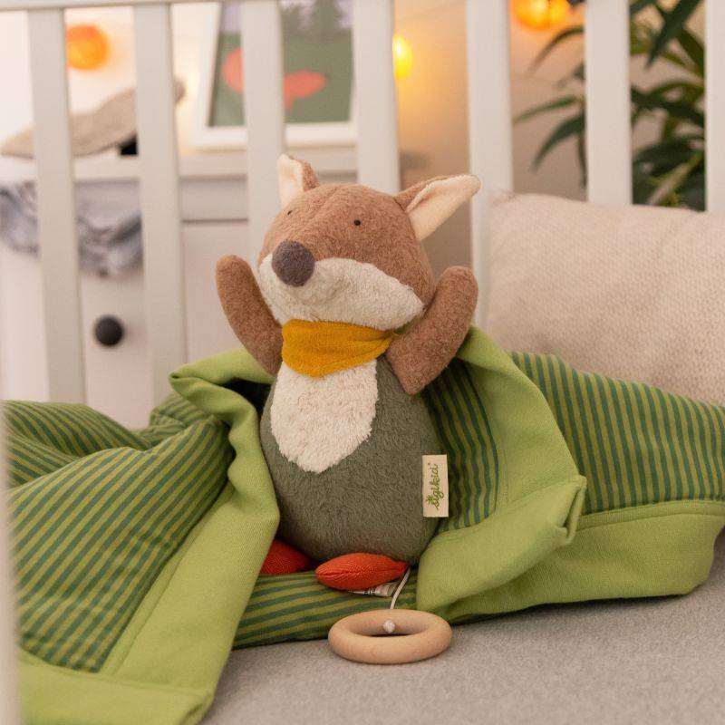 Sigikid Baby Spieluhr Fuchs, Green Bio Kollektion Tiefpreis