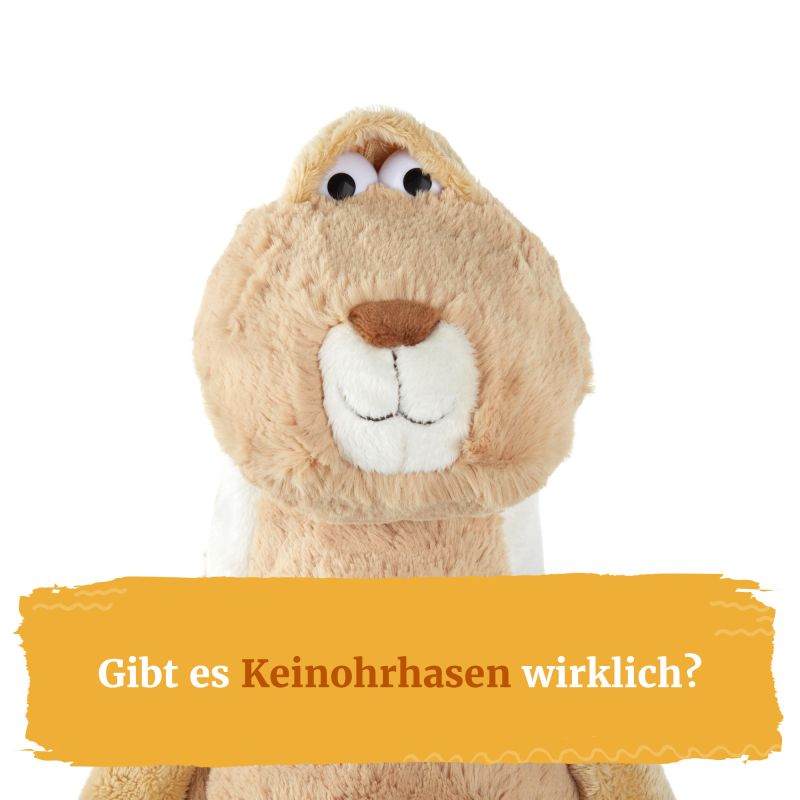 Sigikid Sweety Kuscheltier Hase, Mimik-Tiere Begrenzt auf 3 Tage