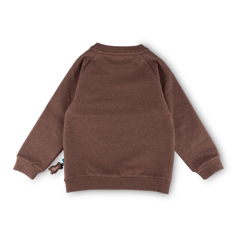 Sigikid Kinder Sweatshirt Bär, dunkelbraun Angebote