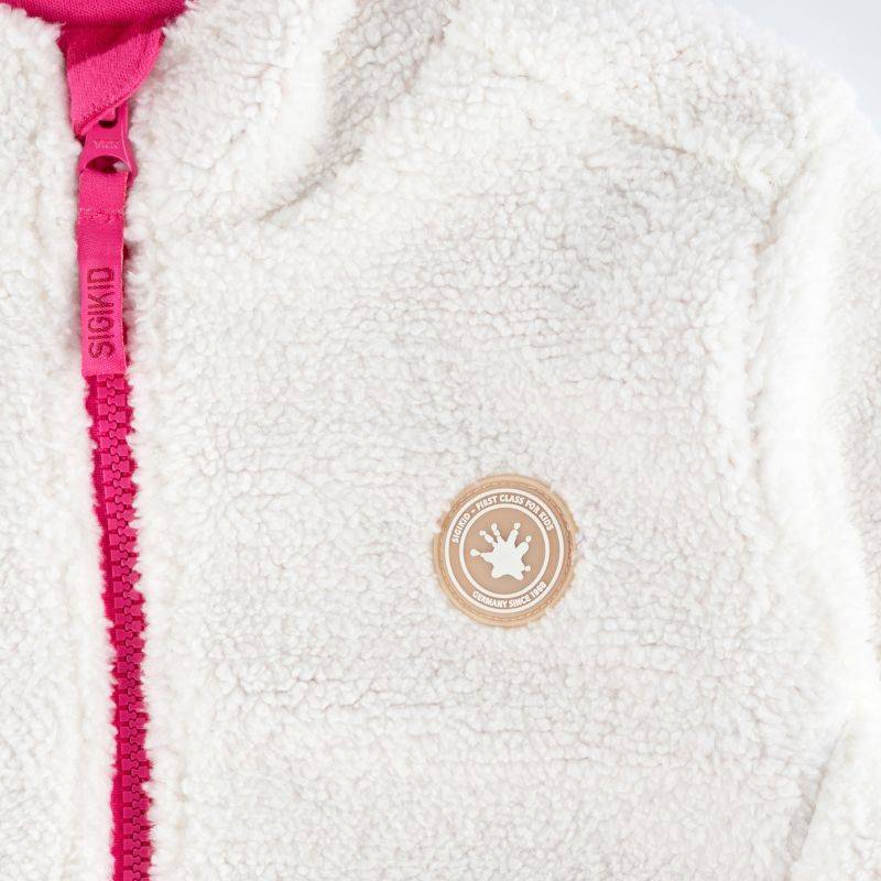 Sigikid Kinder Teddyjacke Crazy Lama, weiß Günstiger Verkauf
