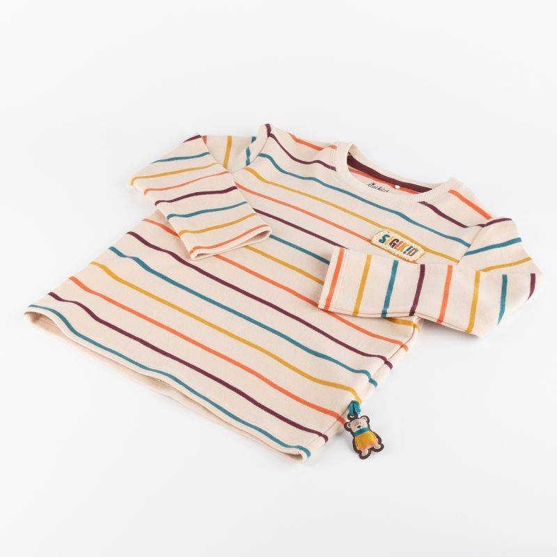 Sigikid Kinder Langarmshirt, bunt gestreift Blitzverkäufe