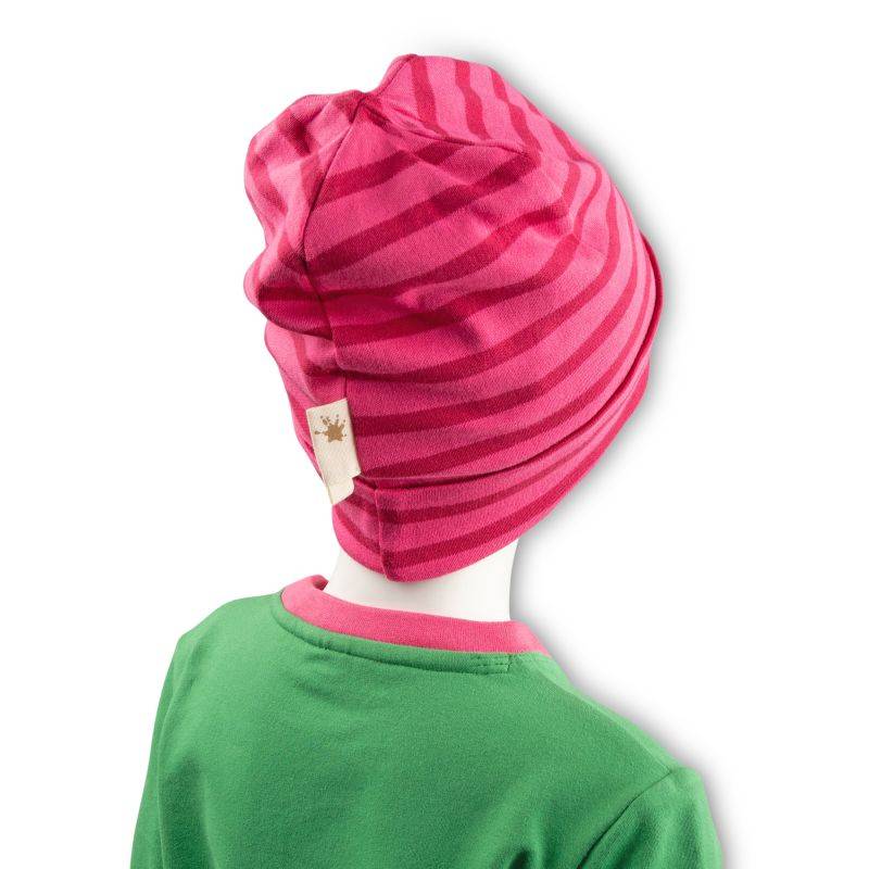 Sigikid Kinder Beanie, pink gestreift Kostenloser Versand