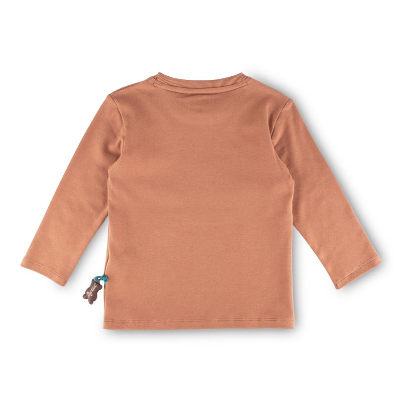 Sigikid Kinder Langarmshirt Bär, braun Rabatt