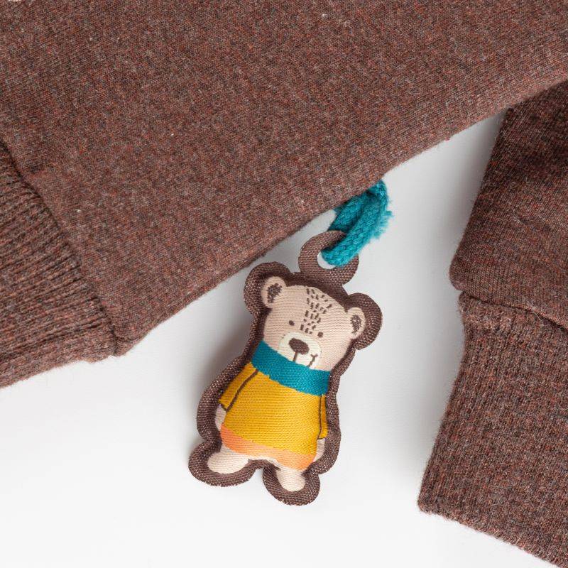 Sigikid Baby Sweatshirt Bär, braun Weihnachtsangebot
