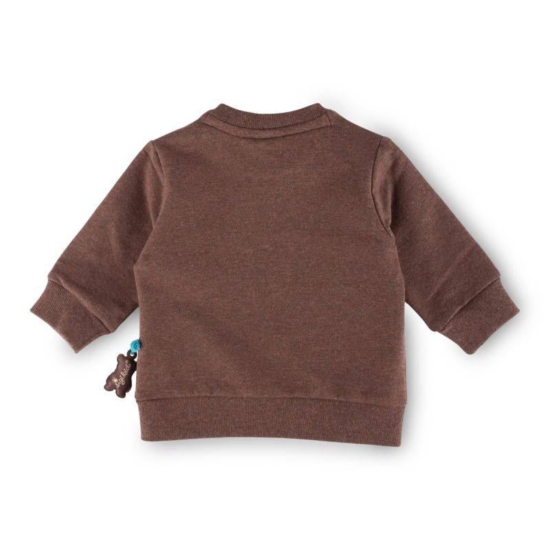 Sigikid Baby Sweatshirt Bär, braun Weihnachtsangebot