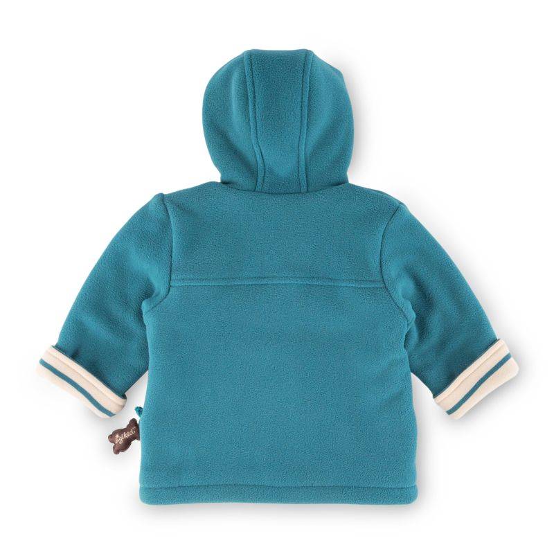 Sigikid Baby Fleecejacke mit Kapuze, grün Top Angebot