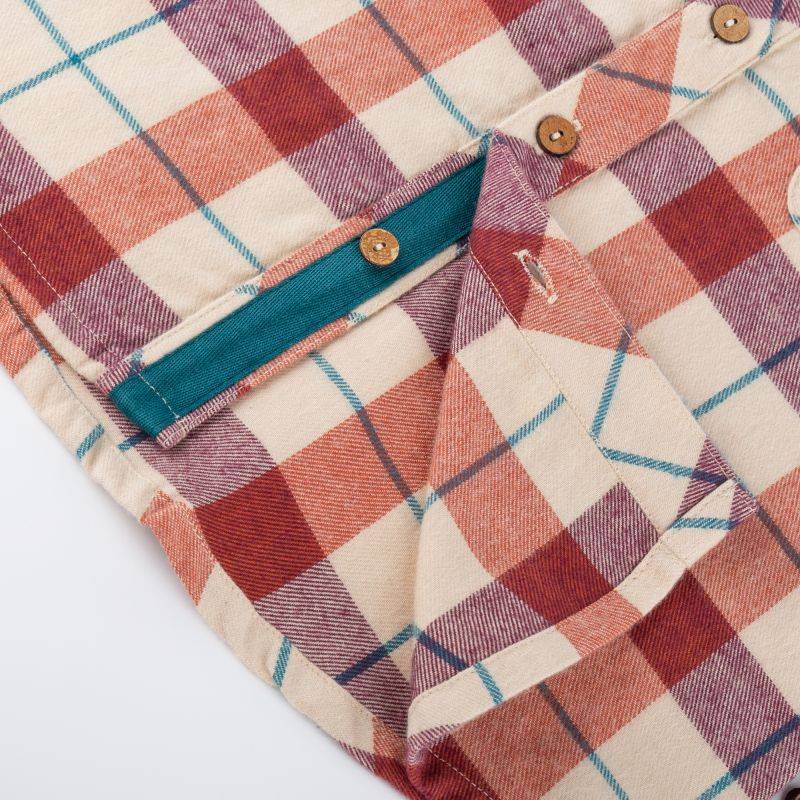 Sigikid Kinder Karo Flanellhemd, rot -beige Exklusive Angebote