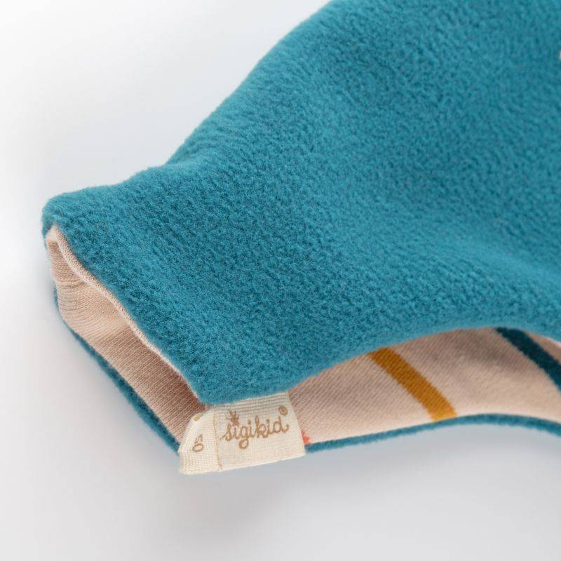 Sigikid Kinder Fleece Schlupfmütze, grün Saisonale Angebote