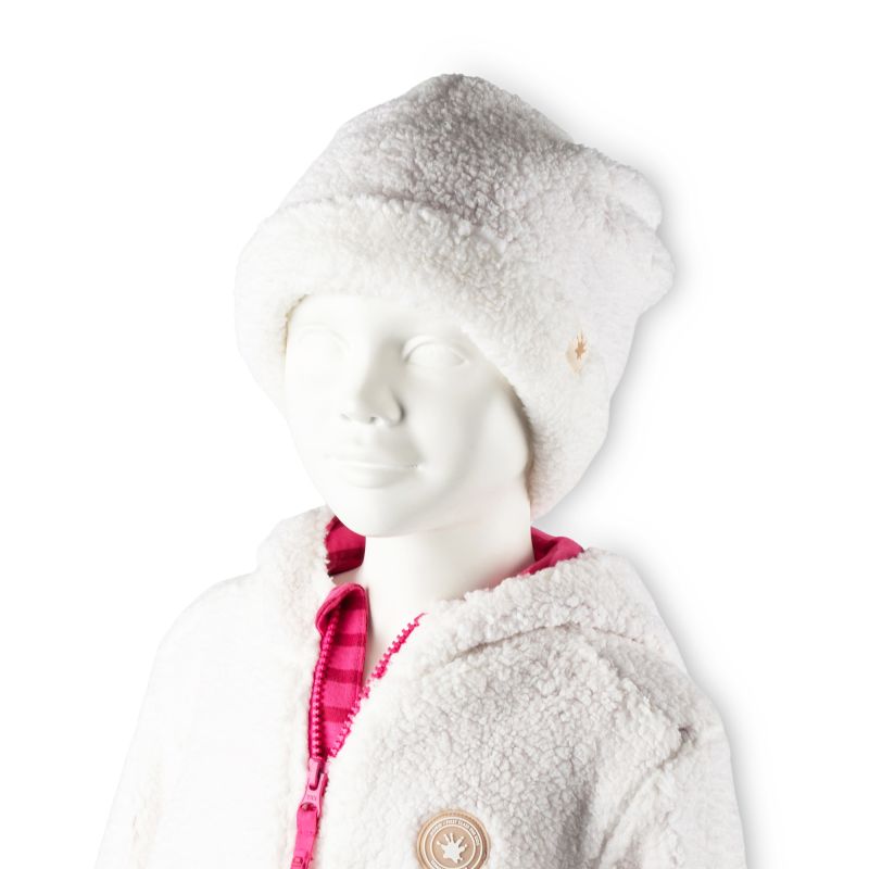 Sigikid Kinder Teddy-Mütze Crazy Lama, weiß Sonderangebote