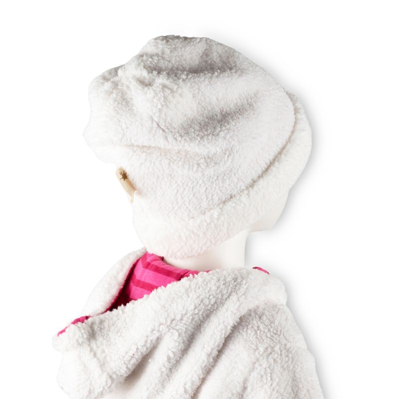 Sigikid Kinder Teddy-Mütze Crazy Lama, weiß Sonderangebote