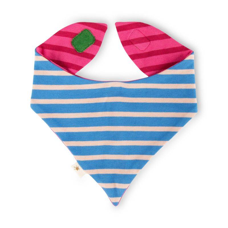 Sigikid Baby Wendehalstuch, rosa oder blau gestreift Riesige Ersparnisse