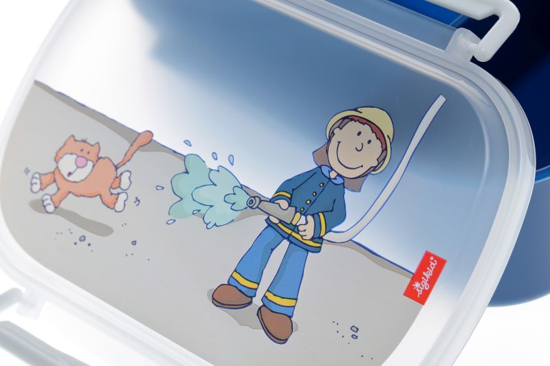 Sigikid Kinder Brotzeitbox für Jungen, Frido Firefighter Tiefpreis