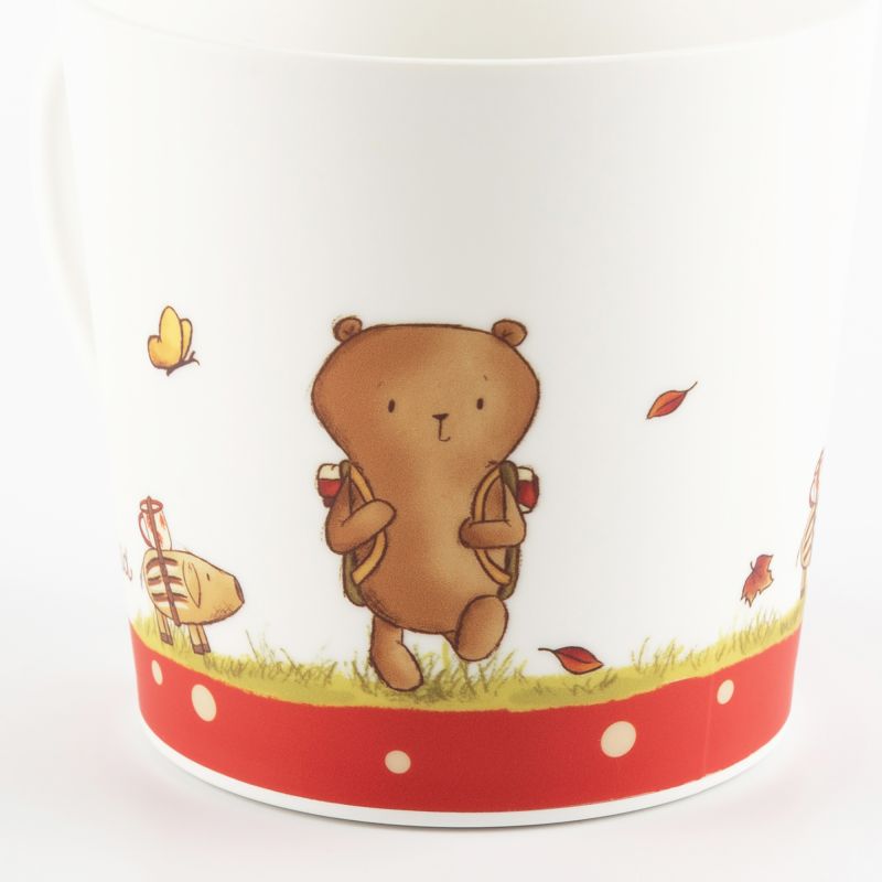 Sigikid Kinder Camping Tasse Mister O'Lui Biberbär, rPET Letzte 3 Tage