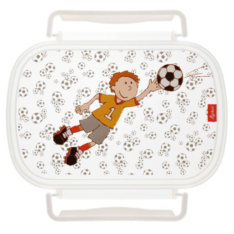 Sigikid Kinder Brotzeitbox für Fußballfans mit Kily Keeper Günstiger Verkauf
