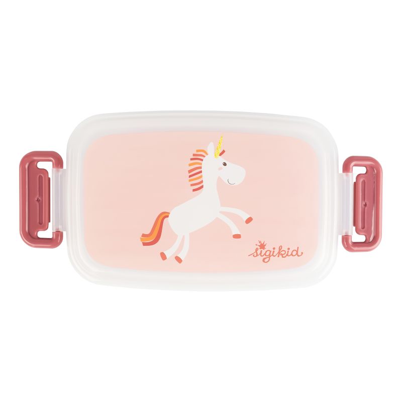 Sigikid Kinder Brotdose Einhorn, violett Fabrikverkauf
